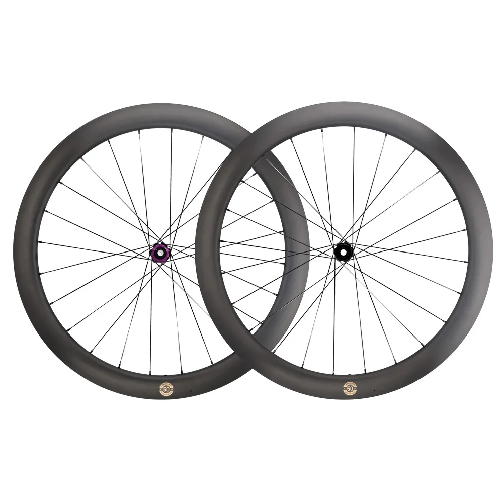 Karvon KVS50 Aplina Steel Spoke 700C Road Disc Wheelset 24H/24H