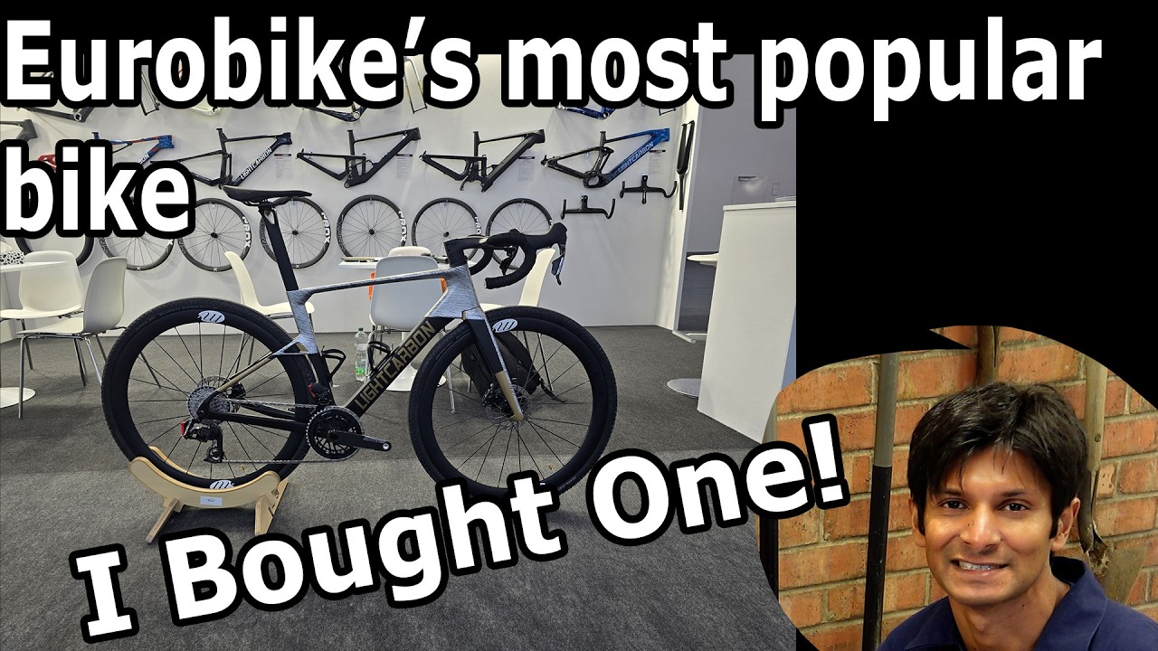 I bought the most Popular Gravel Endurance bike from Eurobike - Lightcarbon