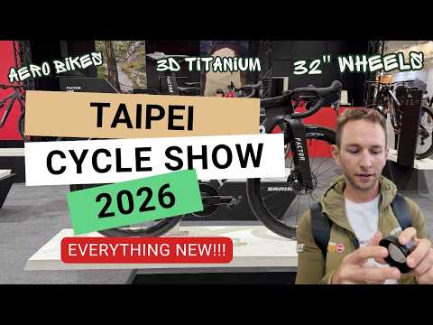 Coolest New Bikes and Tech from Taipei Cycle Show 2026 #2026bikes #newtech #taipei