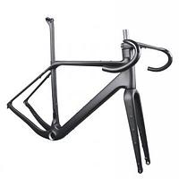 TanTan Cycling GR048 SERAPH Carbon frame Disc brake Gravel Bike Full Hidden Cable bicycle part Carbon Fiber T1000 T47 Max Tire 700X50C
