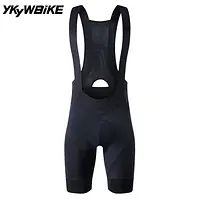 YKYWBIKE Cycling Bib Shorts Men Outdoor Wear Bike Ride 6 Hours Padded Riding Bib Tights Bicycle Men's Cycling Clothing Mtb Short