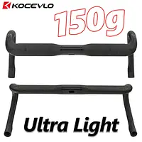 Kocevlo SL Road Carbon handlebar ultra light 150g Compatible  internal cabling system Gravel road bike handlebar 31.8mm