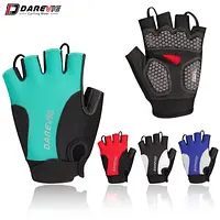 DAREVIE MTB-Fahrradhandschuhe, gelpolstert, stoÃfest, atmungsaktiv, Halbfinger-Fahrradhandschuhe, schnell ab, Daumen, SchweiÃ, Wischer, Fahrradhandschuhe - AliExpress 18