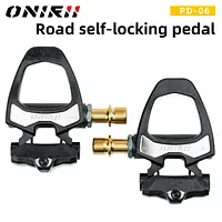 ONIRII PD-06 Rennrad Carbon Lock Pedale Fahrrad SPD Selbstsichernder Stahl/Titan 6-Grad-Pedal mit Verriegelungsplatte fÃ¼r StraÃe NEU - AliExpress 18