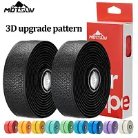 1Pair  Road Bike Handlebar Tape Anti Slip Silica Gel Handlebar Tape Shock Absorption Cycling Bar Tape Bicycle Accessories