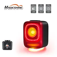 Magicshine SEEMEE 200 Rechargeable Bike Tail Lights,360ยฐ Visibility Bicycle Lights, Smart Brake Sensor Rear Bike Lights for Road