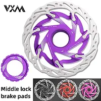 VXM Rennrad Center Lock Scheibenbremsscheibe Pads CNC Leichte Aluminiumlegierung MTB Fahrradrotoren 140mm 160mm Fahrradscheiben Teile - AliExpress 18