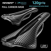 RYET 3D Printed Bicycle Saddle Ultralight 120g Carbon Saddle 250x140mm Bike Seating for MTB Gravel Road Bike Seat Cycling parts
