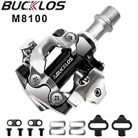 BUCKLOS MTB Selbstsicherndes Pedal fÃ¼r SPD-System M8100 M9100 Fahrradpedale Lager Klickpedal mit Klampe fÃ¼r Shimano - AliExpress 18