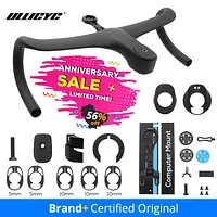 T4 ULTRA Road Bike Full Carbon Fiber Internal Cable Integrated Bicycle Handlebar Cockpit For 360mm-380mm With Mount Spacers - AliExpress 18