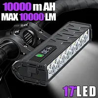 NEWBOLER Fahrrad Licht Vorne 10000 Lumen Fahrrad Licht 10000 mAh Wasserdichte Taschenlampe USB Lade MTB Rennrad Lampe Zubehör - AliExpress 18