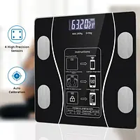Smart Body Fat Scale Wireless LED Digital Bathroom Weight Scale Body Composition Analyzer Testing Scale