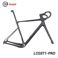 LightCarbon LCG071 New Gravel Frameset With Integrated Handlebar