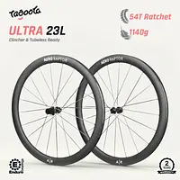 AERORAPTOR Ultraleichtes 3,5-mm-Carbon-Speichen-StraÃenrad 23 mm Inter 54T Ratschenscheibe 20 Stunden CEMA-Keramiklager Fahrradradsatz 1140 g - AliExpress 18