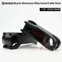 RIRO Fahrrad-interner Kabelvorbau, 80/90/100 mm, ultraleichter Aluminium-Aolly-geschmiedeter/CNC-Griff mit Abstandshalter, Rennrad-Lenkervorbau - AliExpress 18