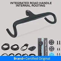 Kein Logo, Rennrad, Vollcarbon-Innenkabel, integriertes Fahrradlenker-Cockpit fÃ¼r 360â380 mm, mit Halterungsabstandshaltern - AliExpress 18