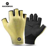 ROCKBROS Half Finger Gloves Summer Bicycle Gloves Anti-Slip Shock-Absorbing Cycling Fingerless Breathable Gym Gloves - AliExpress 18