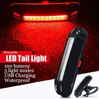 Bike Tail Light USB Rechargeable LED Bicycle Rear Lights Night Cycling Safety Warning Light Taillight MTB Bike Easy to Install - AliExpress 18
