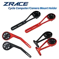 ZRACE Bicycle Computer Out front Mount Holder for integrated handbar/Stem/handbar,iGPSPORT / Garmin/Bryton/GoPro/Mobile phone