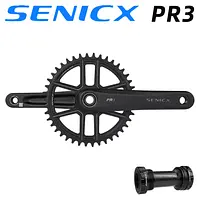 Senicx Pr3 Road Cyclocros Crankset With Bb 24mm 165/170/172.5/175mm Chainring 40/42/44t For Road Folding 9/10/11/12sbike New - Bicycle Crank & Chainwheel - AliExpress