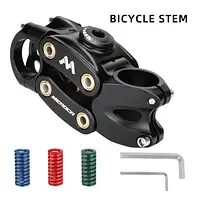 MEROCA Bicycle Four link Shock Stem 31.8*90MM Aluminum alloy XC Grave Road Mountain Bike Risers Suspension Stems - AliExpress 18