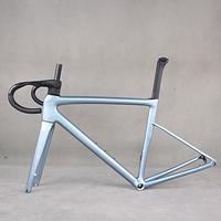 TanTan Superlight carbon frame  836g Disc Road Bike Frame TT-X68 BSA Bottom Bracket Max Tire 700*32C With Integrated Handlebar
