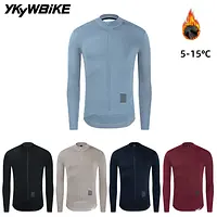 Ykywbike Winter Radfahren Jersey mÃ¤nner Thermo Fleece Fahrrad Kleidung MTB Langarm Warme Tops Rennrad Jacke - AliExpress 18