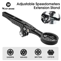 WEST BIKING Fahrrad-Tachometerhalterung, leicht, integrierter Fahrradcomputer-VerlÃ¤ngerungsstÃ¤nder fÃ¼r Wahoo Bryyton FahrradzubehÃ¶r - AliExpress 18