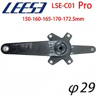 LEESE LSE-PRO Carbon Fibre Crank Ultra Light Road GRAVEL Bike Bicycle Crank Arm For E-ASTON Direct Mount Chainring Crank XXE GP3