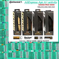 Continental Gp5000 Tire Grand Prix Gp 5000 700C 700x25c 700x23c 700x28c 700x32c Black Tire Bike Bicycling Road Folding 1PCS