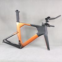 Carbon Frame TT Bike Frame Aero Triathlon Bike Frameset Disc Brake Time Trial Bicycle BB386 T800 Track Frame YCT63120 TT912