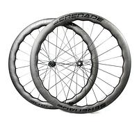 Serenade 50mm Wave Whape Carbon Racing Bike Wheelset Ratchet hub