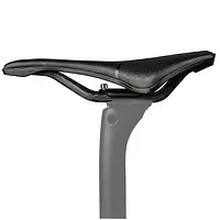 MTB/Road Bike Saddle 245x139mm UD Carbon Bare Carbon Rails Nylon bottom shell ultra-light 135g comfortable saddles