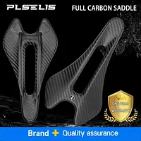 Plselis Lightweight High-Strength Carbon Fiber Road Bicycle Saddle 56g Hollow Breathable Ergonomic Seat Cushion3005