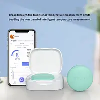 Medical FSA Approved underarm Children Thermometer, for Adults & Baby Digital Thermometer pad,Real-time monitoring APP tracking