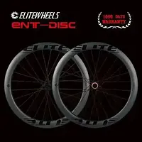 ELITEWHEELS ENT Disc Brake Carbon Wheels 700c UCI Quality Road Bike Carbon Wheelset With Center Lock Or 6-blot Bock Road Cycling