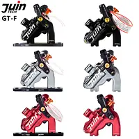 Juin Tech GT-F Hybrid Hydraulic 4-Piston Flat Mount Disc Brake Road Bike Disc Brake Caliper Ultralight Bicycle Disc Brake Set - AliExpress 18