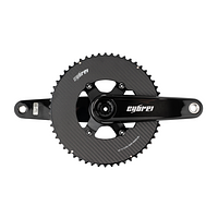 CYBREI Carbon Crankset - Alloy or Carbon Spider w/ EVO or METARBON Chainrings