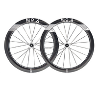 NO.6 50/58 SUPERLIGHT AERO UD CARBON SPOKE DISC WHEELSET