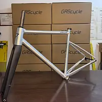 Light Weight Road Bike Frame Aluminum Alloy Racing Road Bicycle Frames Carbon Fiber Fork 700x35C Road Bike Wheelset Disc Brake