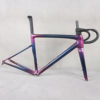 TanTan Super light Disc road bicycle carbon frame Bike 700*32C Full Toray T1000 Flat mount brake frameset YS9448+YS3073 TT-X68 