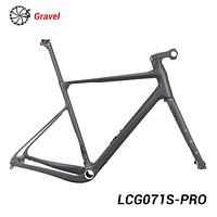 LightCarbon New Carbon Gravel Frameset With Integrated Stem System