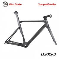 LightCarbon New Road Disc Brake Frame With Integrated Carbon Stem