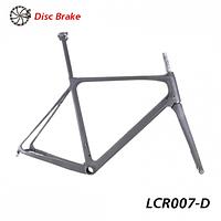 LightCarbon LCR007-D New Road Disc Brake Frame With Flat Mount
