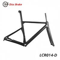 LightCarbon LCR014-D New Carbon Road Disc Brake Aero Racing Frame