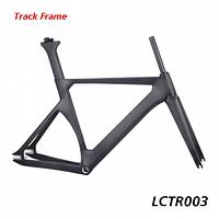 LightCarbon Fixie Carbon Track Bike Frame