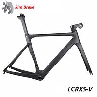 LightCarbon All New Road Caliper Brake Frame Design With Integrated Stem
