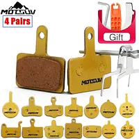 MOTSUV 4 Pair 8pcs Bicycle Hydraulic Disc Copper Base All Metal Brake Pads For Mountain Bike Cycling Brake Pads Part Accessories - AliExpress 18