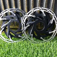 2025 RYET Bicycle Brake Rotors 6-Bolts&Center-Lock 140mm/160mm MTB Road Bike Bicycle Parts Disc Brake Rotors Cycling Accessories