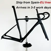 Schub Vollcarbon-StraÃenrahmen Scheibenbremse Max 700 * 32C AERO Rennrad Rahmenset BSA VollstÃ¤ndiges internes Kabel mit Lenker DI2 - AliExpress 18